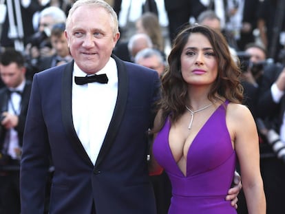 Salma Hayek y François Henri Pinault.