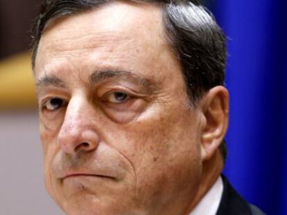 El presidente del BCE Mario Draghi 