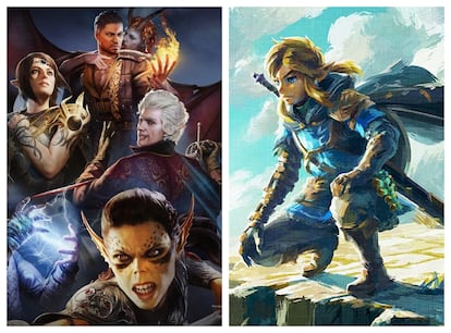 'Baldur's Gate III' y 'The Legend of Zelda: Tears of the Kingdom'.