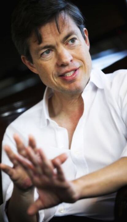 Nicolas Berggruen, durante la entrevista.