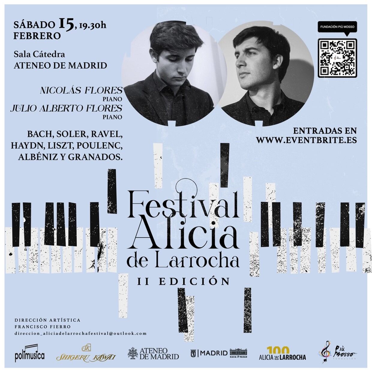 Concierto de piano en el Ateneo de Madrid