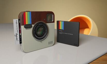 Socialmatic imprimirá las fotografías digitales de estilo retro en papel