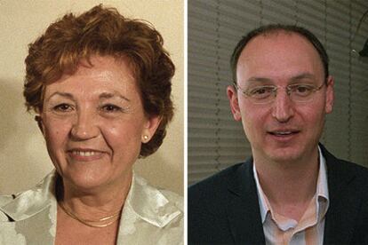 Carmen Caffarel y Fran Llorente.