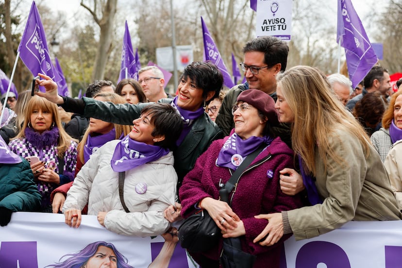 8M en España: las manifestaciones del Día de la Mujer, en imágenes ...