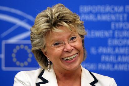 Viviane Reding, comisaria de Justicia y Derechos Fundamentales.