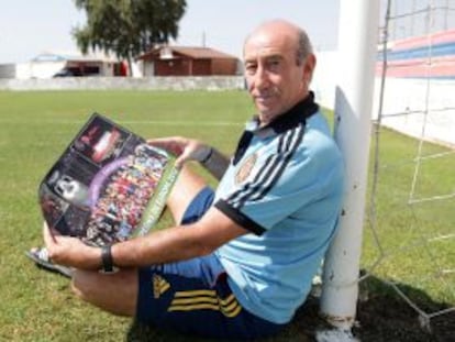 Francisco Jiménez, en el campo municipal del Pilar de la Horadada.