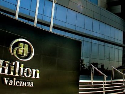 El hotel Hilton de Valencia.