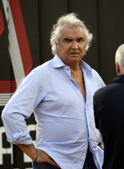 Flavio Briatore, ex director de la escudería de Renault.