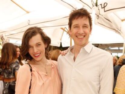 Milla Jovovich y su marido, el director Paul W.S. Anderson.