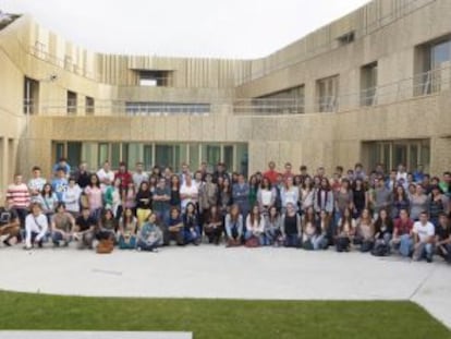 Presentación de los cien nuevos alumnos que inician el primer curso del BCC de Mondragon Unibertsitatea.