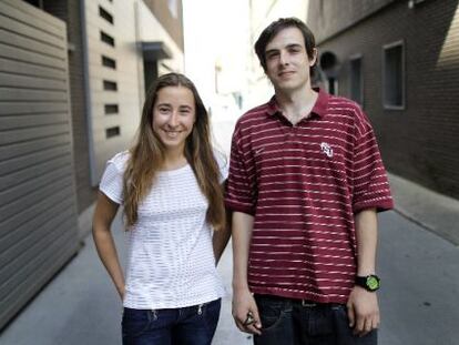 Dos de los participantes en el análisis ciudadano del debate del estado de la nación.