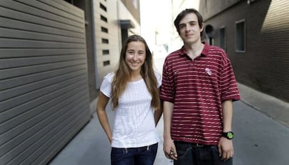 Dos de los participantes en el análisis ciudadano del debate del estado de la nación.