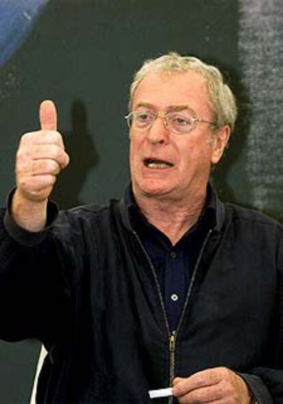 Michael Caine, en el Festival de Venecia de 1999.