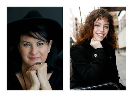 Aurora Luque, Laura Casielles y Raquel Lanseros, tres de las poetas entrevistadas en el libro.