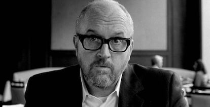 Louis C. K. em seu último filme, ‘I Love You, Daddy’.