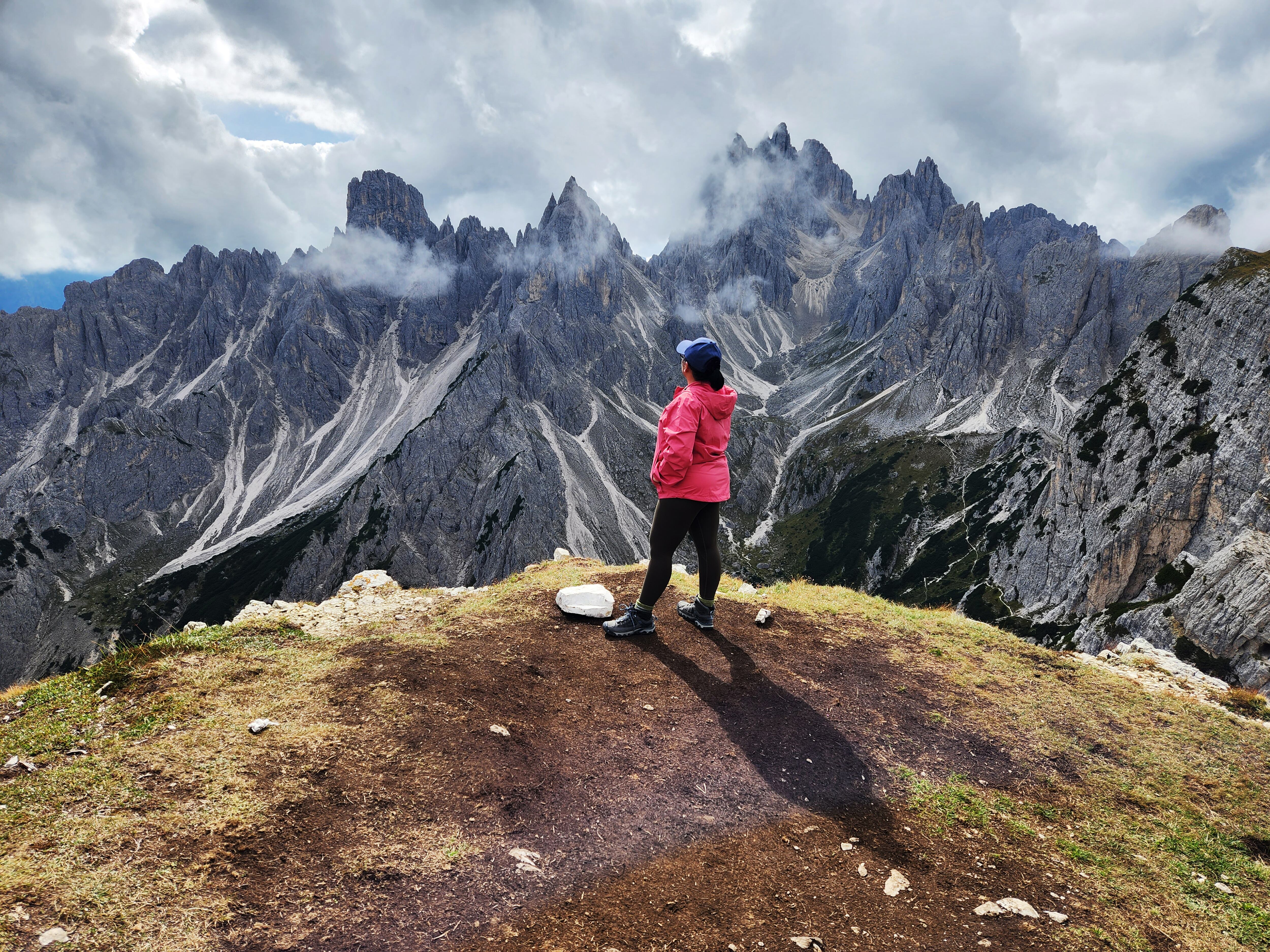 Mirador de los Dolomitas en Cortina d'Ampezzo, en la región italiana del Véneto.