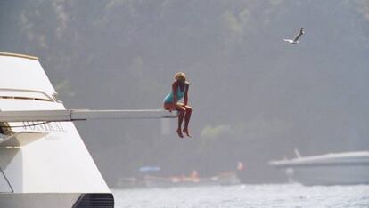 Diana de Gales en el yate de la familia Al Fayed siete d&iacute;as antes de su muerte, en 1997.