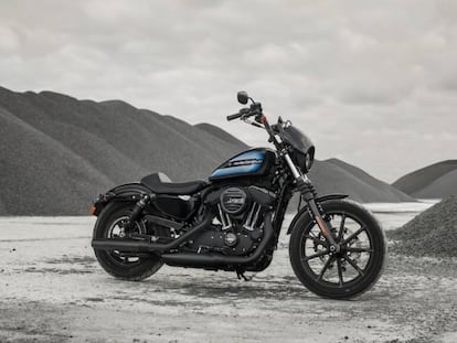 Una Harley-Davidson Sportster Iron 1200.