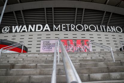 El Wanda Metropolitano, estadio del Atlético de Madrid.