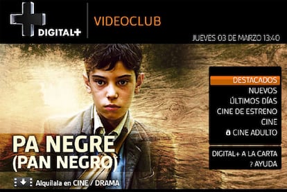 Digital + Videoclub presenta un interfaz de manejo intuitivo que no pide nuevos aprendizajes.