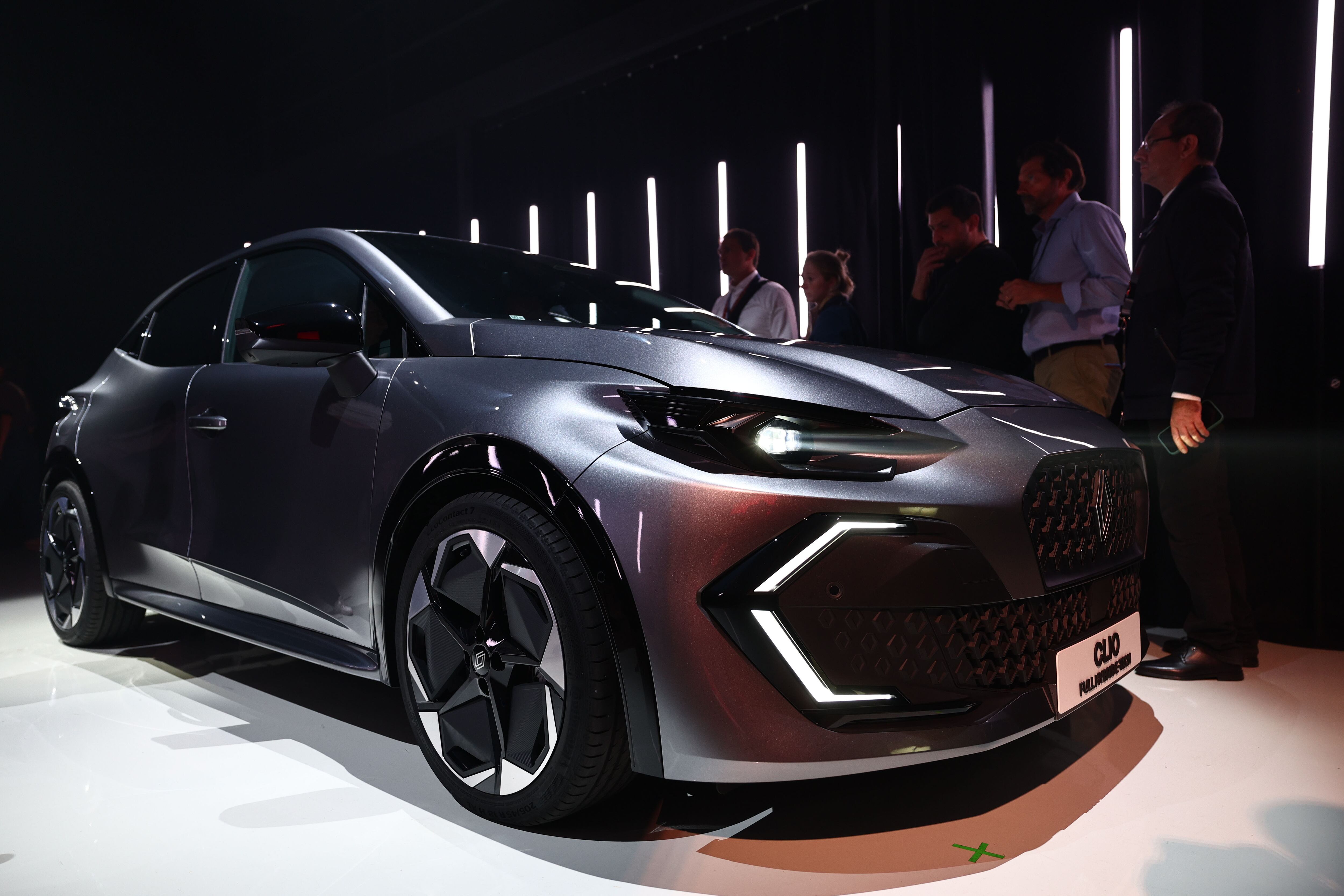 El nuevo Renault Clio presentado en el Salón del Automóvil de Múnich, en septiembre de 2025.
