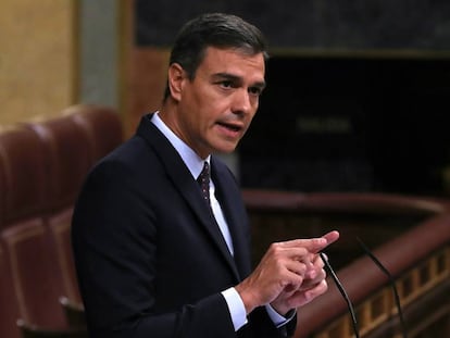 Acting Prime Minister Pedro Sánchez.