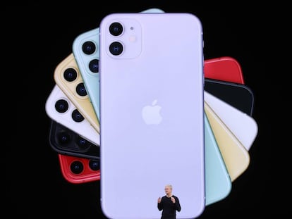 Los nuevos iPhone 11.