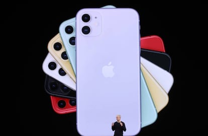 Los nuevos iPhone 11.