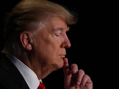El presidente de Estados Unidos Donald Trump.