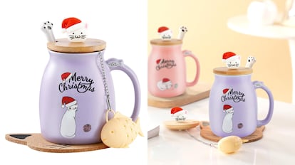 Regalar una taza de café en Navidad puede ser una gran opción de compra.