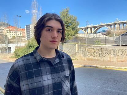 Christopher Symonds, extutelado, quiere estudiar Ingeniería Informática.