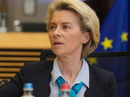 Presidenta de la Comisión Europea, Ursula von der Leyen.