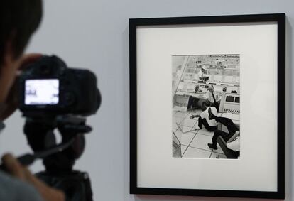 "Centro espacial John F. Kennedy", fotografia tirada por Bresson na Flórida, em 1967.