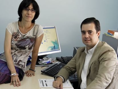 Rebeca García Nieto y Juan José Carballo fueron becarios de la Fundación Alicia Koplowitz. / Luis Sevillano