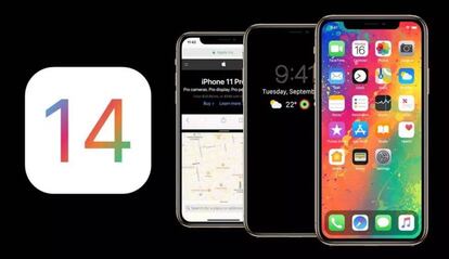 iOS 14 para dispositivos iPhone.