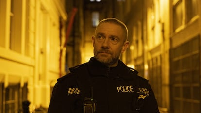 Martin Freeman en un momento del primer capítulo de 'The Responder'.