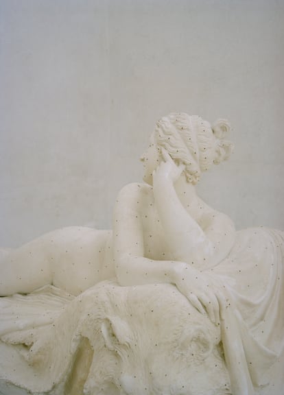 Náyade Reclinada, de Antonio Canova