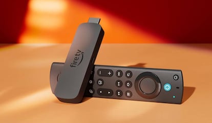 Nuevo Fire TV Stick 4K con fondo