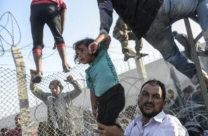 Es en el norte de Siria donde se registran desde hace días enfrentamientos entre los combatientes del EI y la milicia kurda Unidades de Protección del Pueblo.