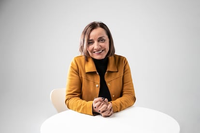 Pepa Bueno, en abril de 2022 en Madrid.