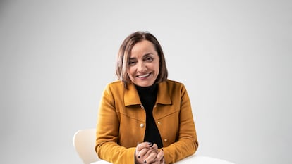 Pepa Bueno, en abril de 2022 en Madrid.