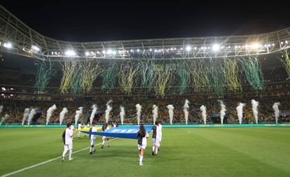 Allianz Parque no último jogo do Brasil nas eliminatórias, contra o Chile.