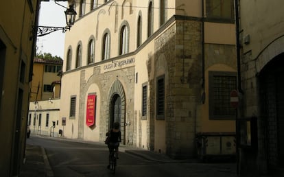 El Palazzo degli Alberti, en Prato, Italia.