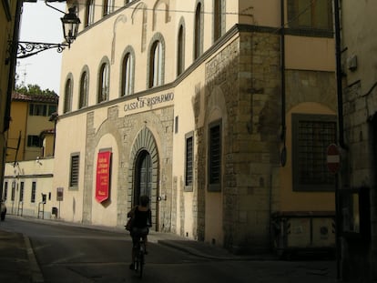 El Palazzo degli Alberti, en Prato, Italia.
