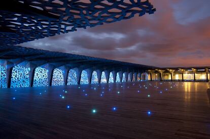 Terraza del MUCEM.