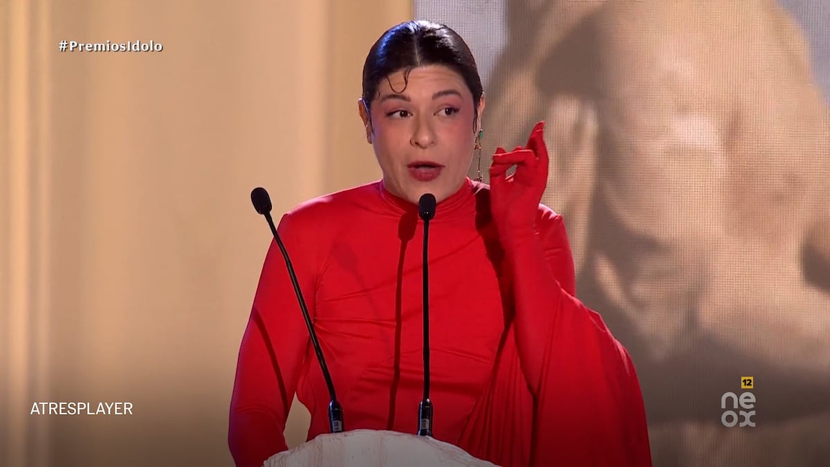 El discurso de Nerea Pérez de las Heras ante los influencers en los premios Ídolo: “Pensad antes de empujar a las chavalas a consumir para sostener su autoestima”