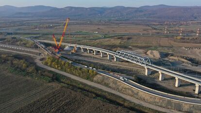 Imagen de archivo de una de las obras realizadas por FCC Construcción.