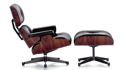 El famoso 'Lounge Chair' de Charles y Ray Eames.