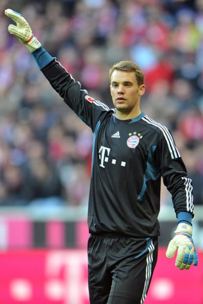 El meta del Bayern de Múnich, Neuer.