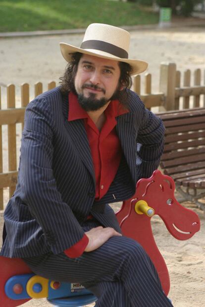 El cantante italiano Vinicio Capossela.